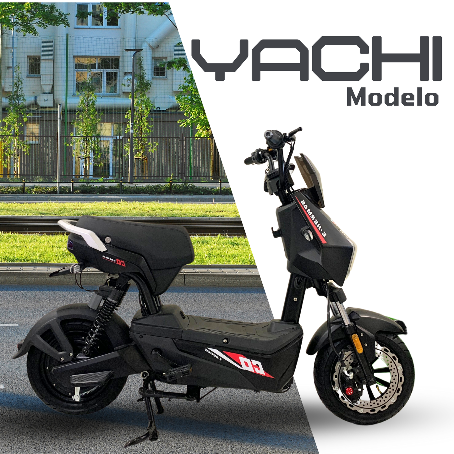 Motobici eléctrica e-hermas YACHI