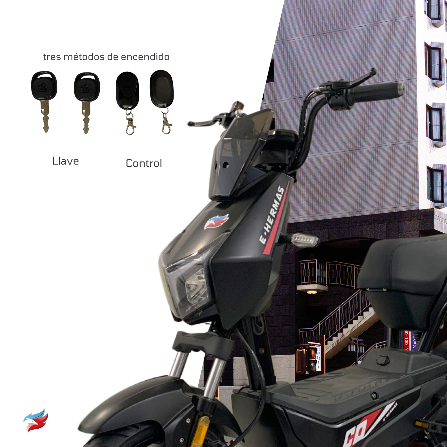 Motobici eléctrica e-hermas YACHI