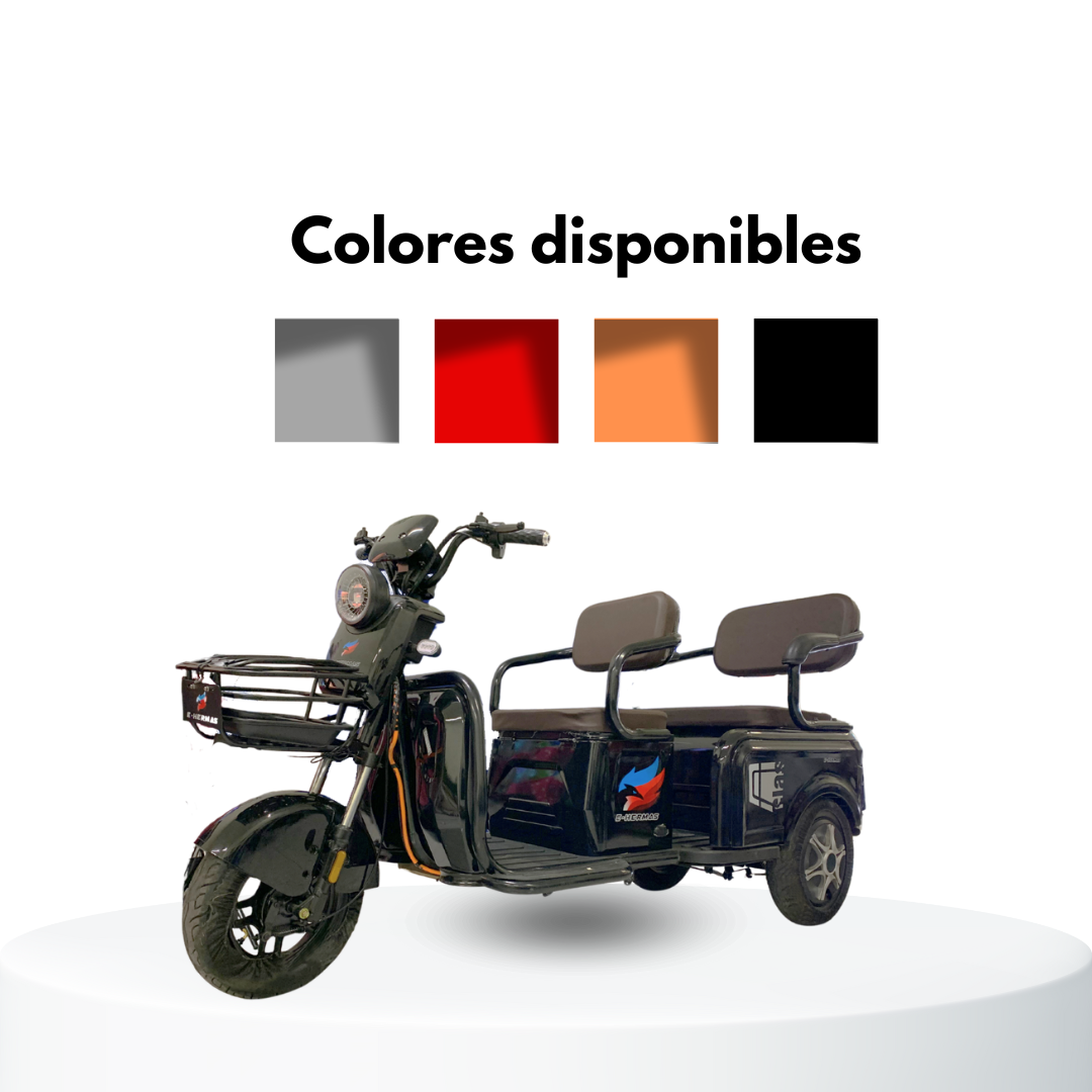 Triciclo Eléctrico E-hermas Titan
