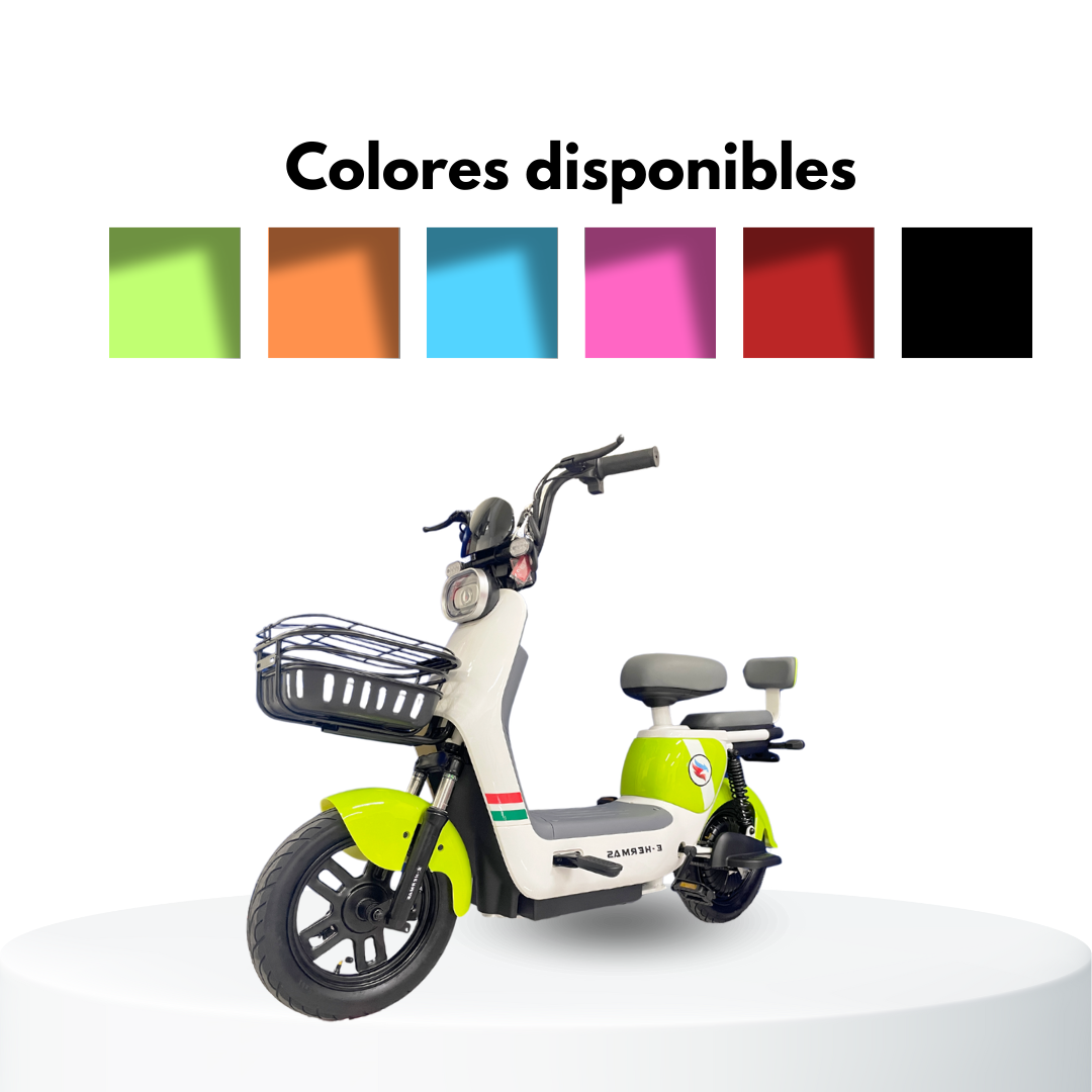 Motobici eléctrica E-hermas Chocolate