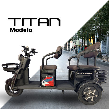 Triciclo Eléctrico E-hermas Titan