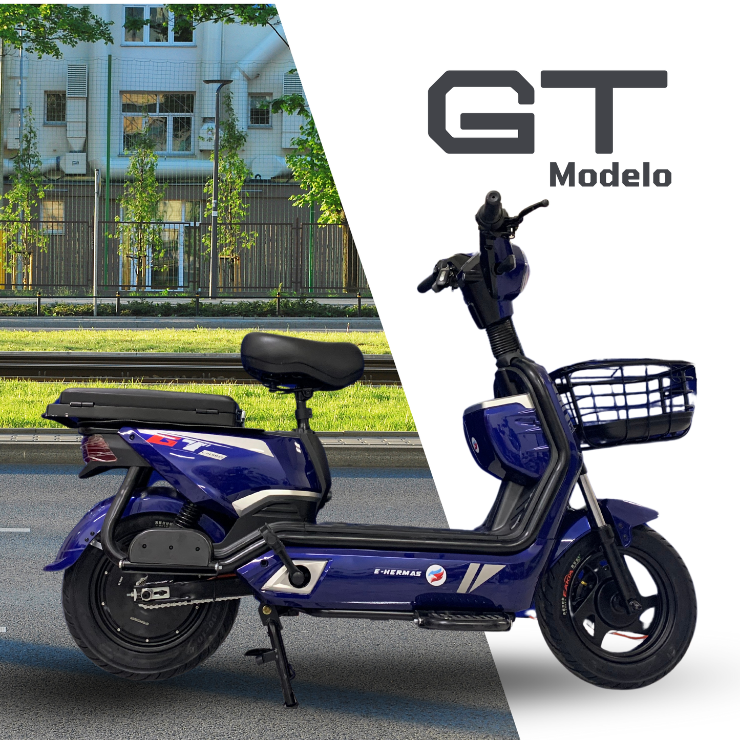 Motobici eléctrica E-hermas GT