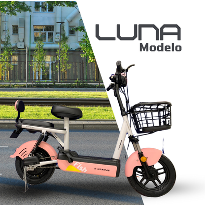 Motobici Eléctrica E-hermas Luna