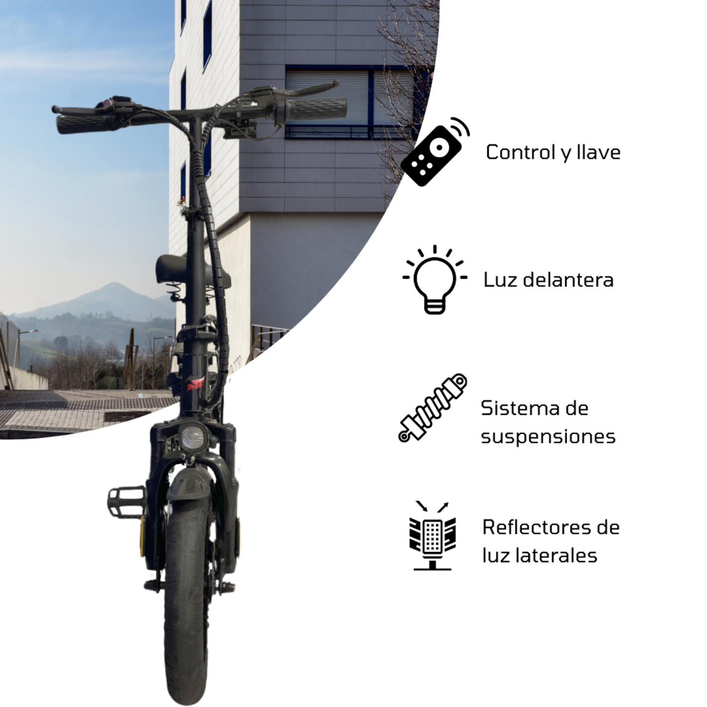 Bicicleta Eléctrica E-hermas MF20