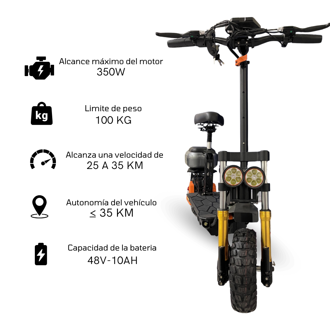 Scooter E-hermas HM024-03