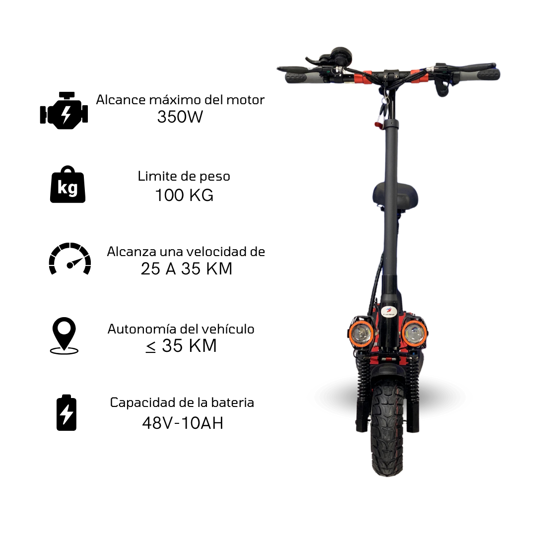 Scooter E-hermas HM024-02