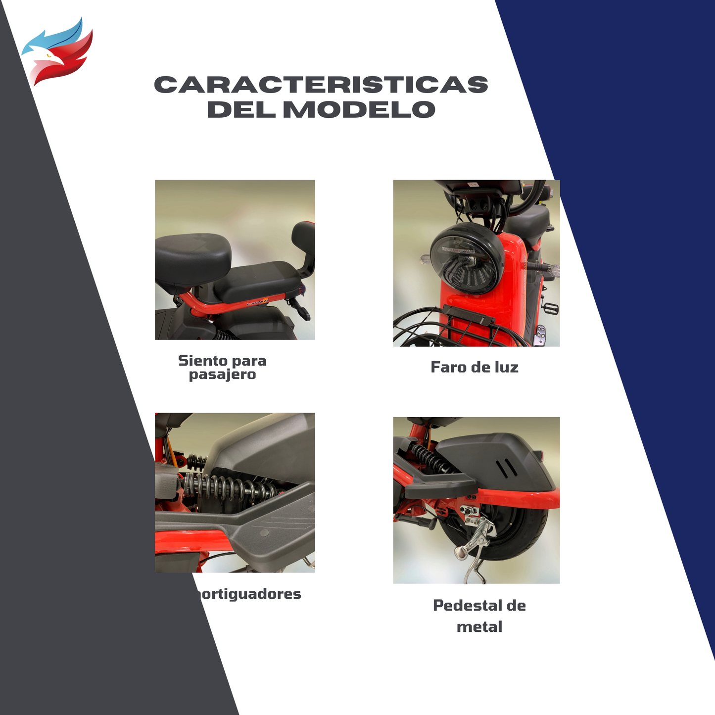 Motobici eléctrica E-hermas Tuhu Max