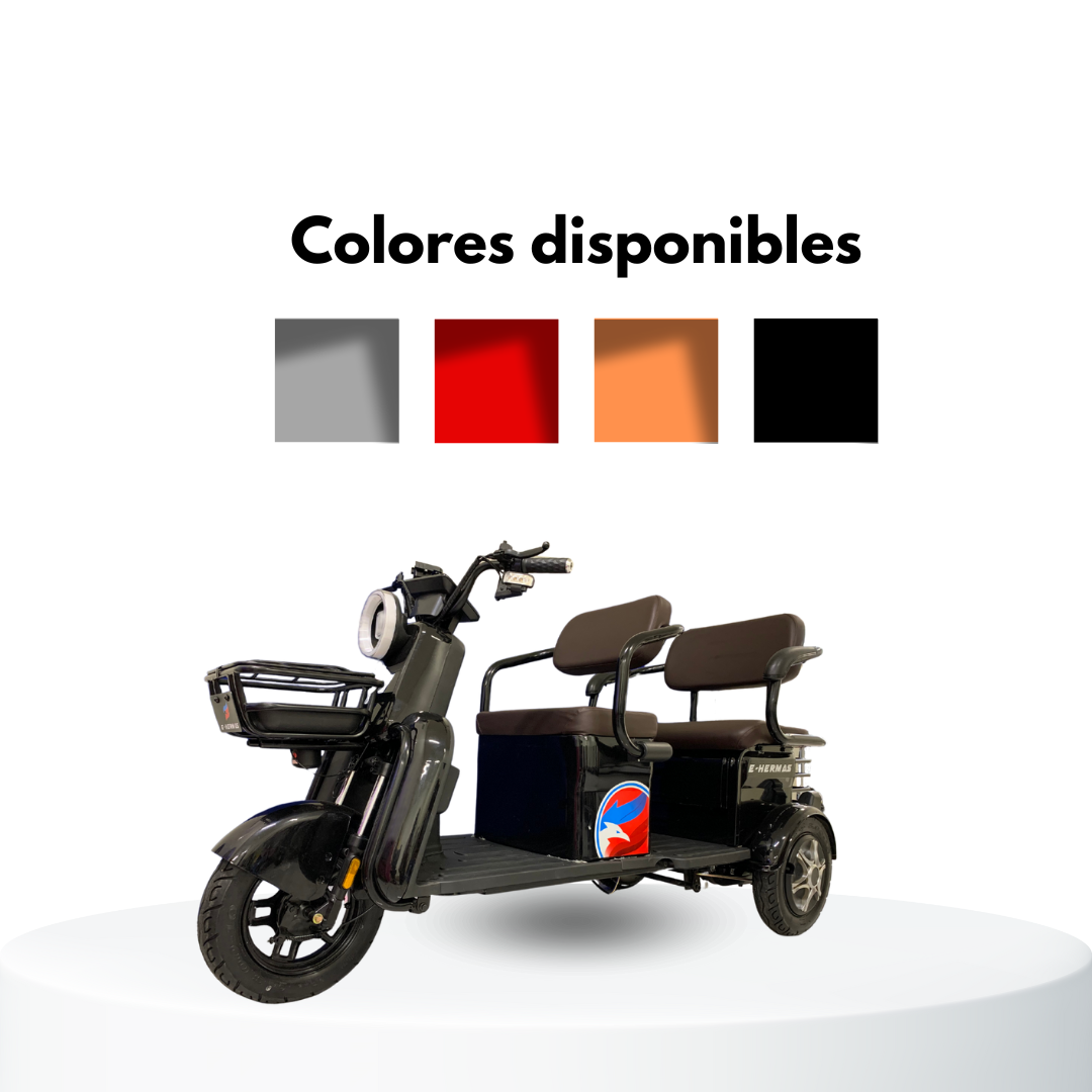Triciclo Eléctrico E-hermas C60